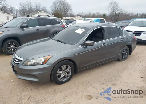 2012 Honda Accord 2.4 Lx-P из США, поврежденный, VIN 1HGCP2F4XCA140197